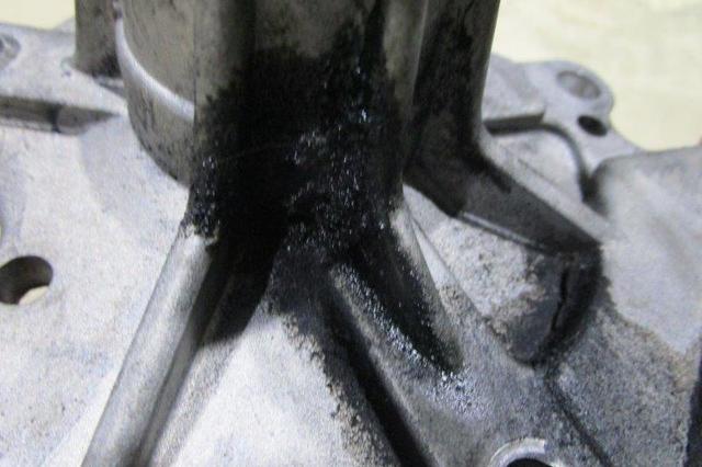 ウォーターポンプ水漏れ部