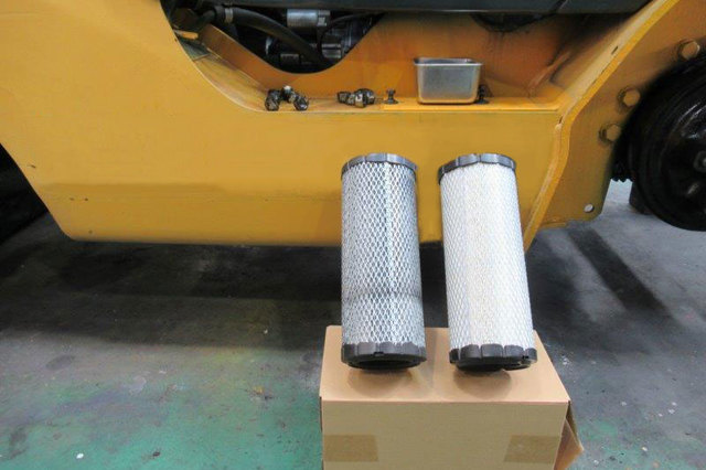 エアーエレメント交換