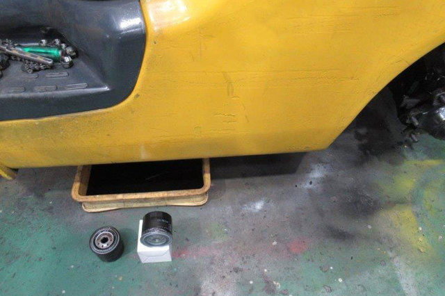 エンジンオイル・オイルエレメント交換