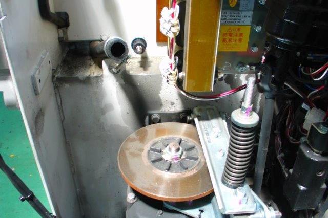 油圧ポンプ取りはずし時